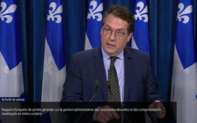 Les axes d’intervention proposés par le ministre Drainville, un bon pas vers l’avant !